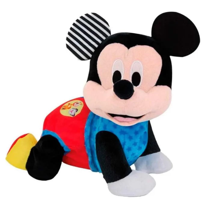 Peluche Mickey Mouse Gateos con sonidos 26x32x16cm
