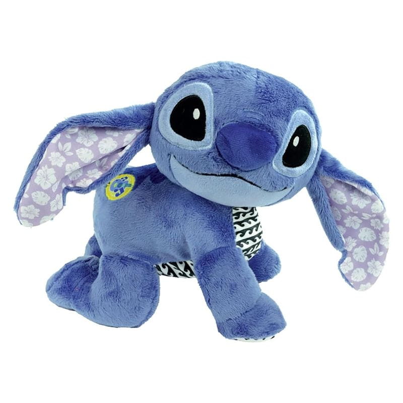 Peluche Stitch Gateos con sonidos 26x32x16cm