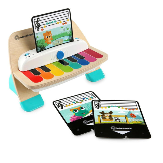 Piano magic touch de madera ’Baby Einstein’ con tres hojas música Hape - Juguete