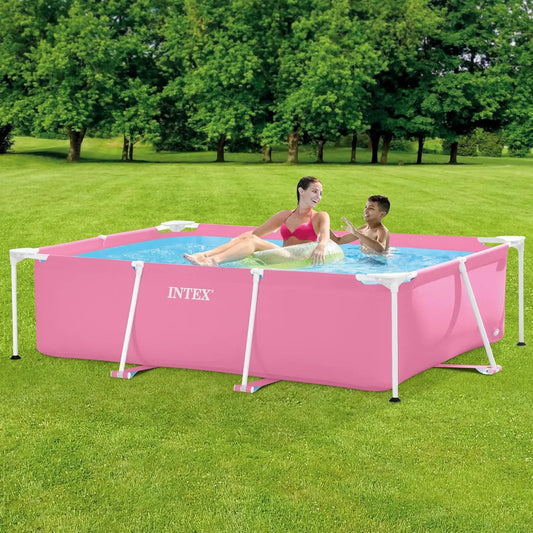 Piscina desmontable rectangular Small Frame Familiar 220x150x60cm (capacidad 1662L)