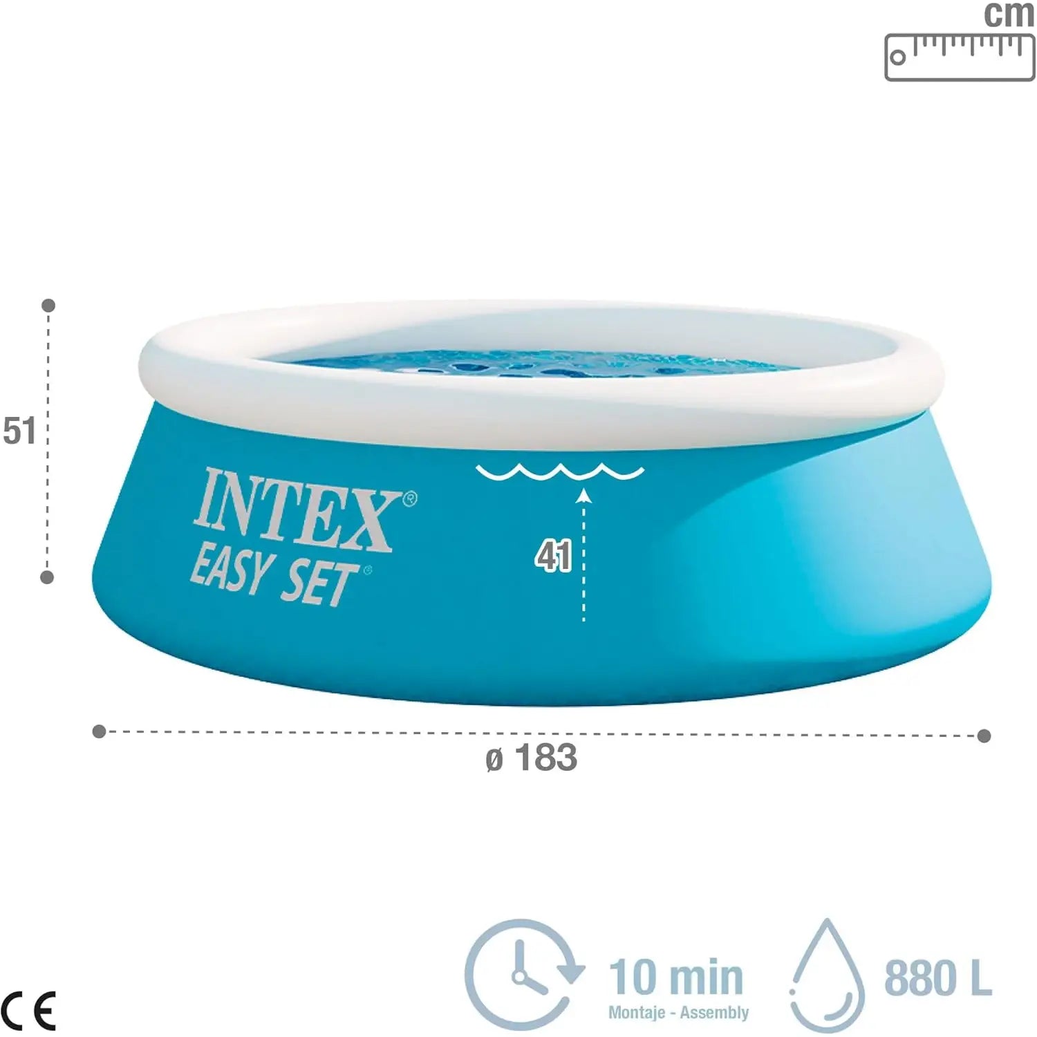 Piscina hinchable Easy Set 183x51cm (capacidad 886L)