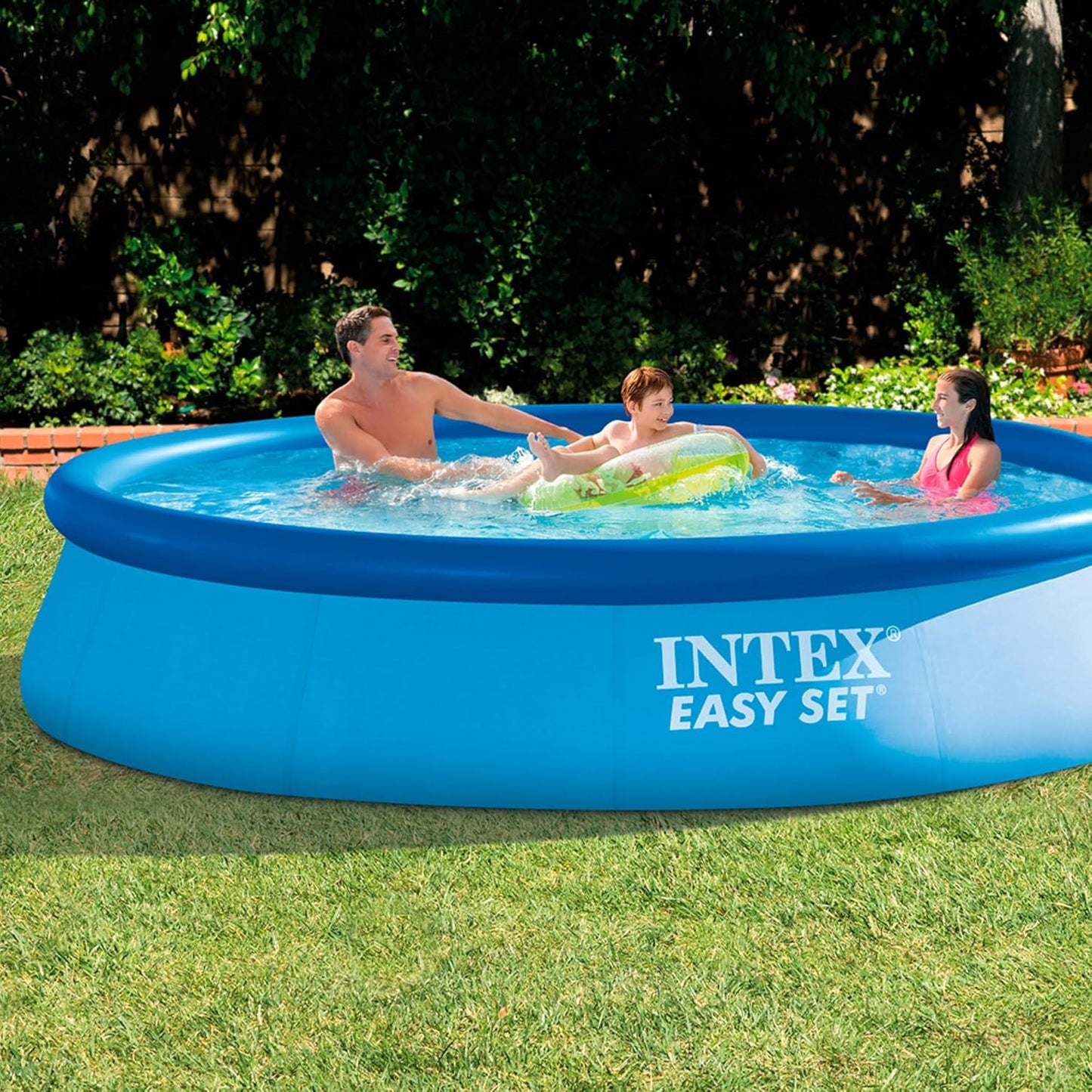 Piscina hinchable redonda Easy Set con depuradora de cartucho 366x76cm (capacidad 5621L)