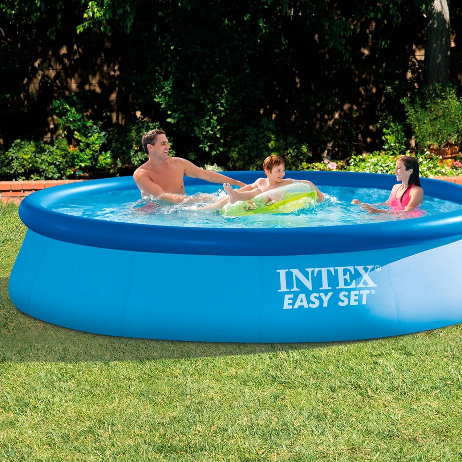 Piscina hinchable redonda Easy Set con depuradora de cartucho 366x76cm (capacidad 5621L)