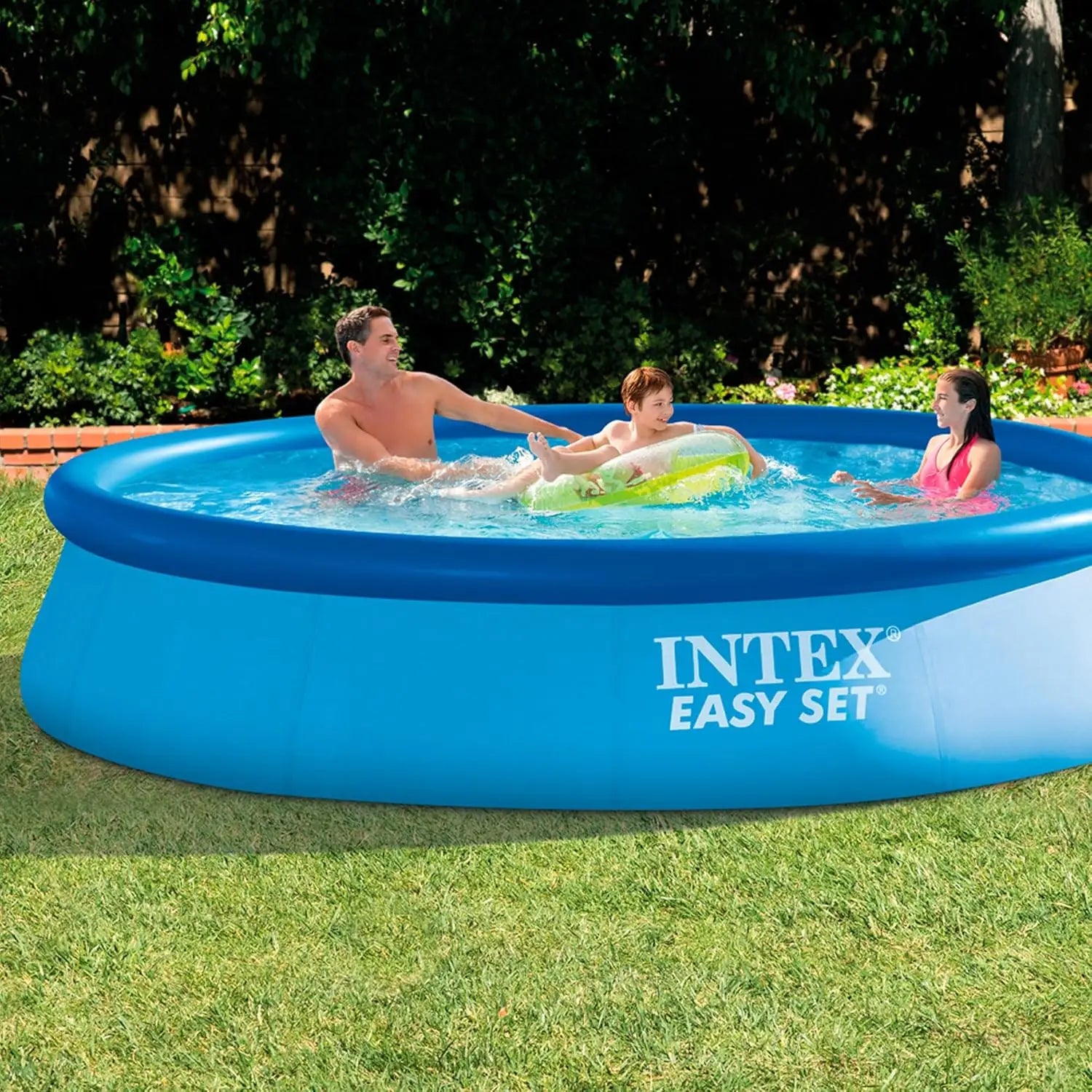 Piscina hinchable redonda Easy Set con depuradora de cartucho 366x76cm (capacidad 5621L)