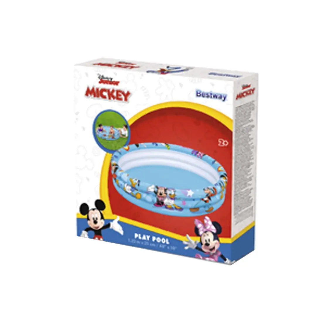 Piscina Infantil para Niños DISNEY hinchable Redonda 122x25cm