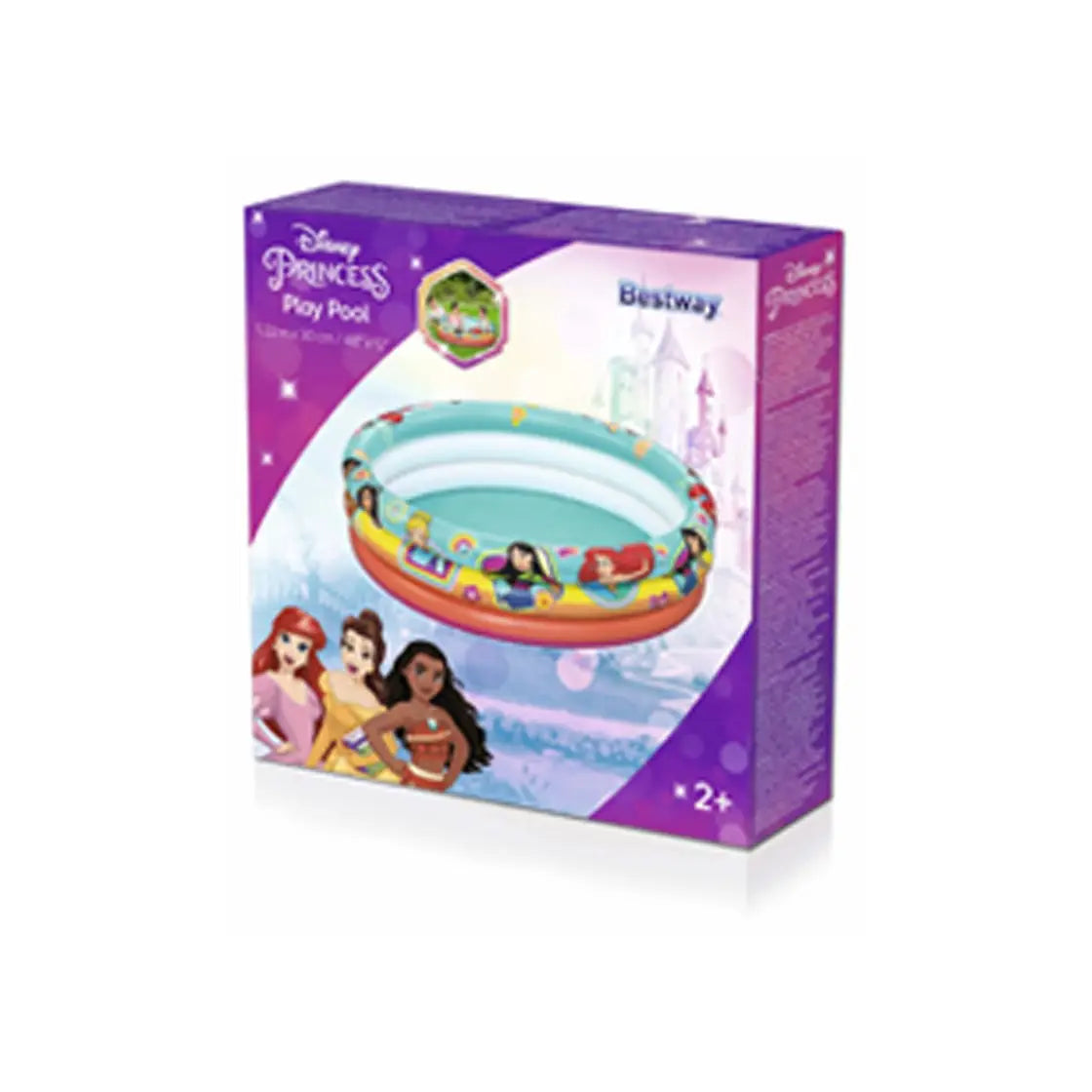 Piscina Infantil para Niños PRINCESAS DISNEY hinchable Redonda 122x25cm
