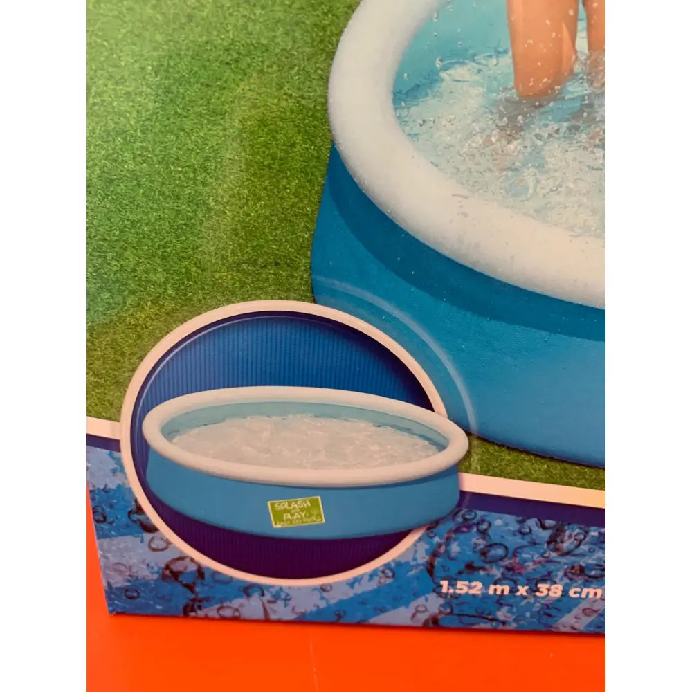Piscina Redonda 152cm cm Inflable Fácil Montaje Exterior Verano Bestway Fast Set