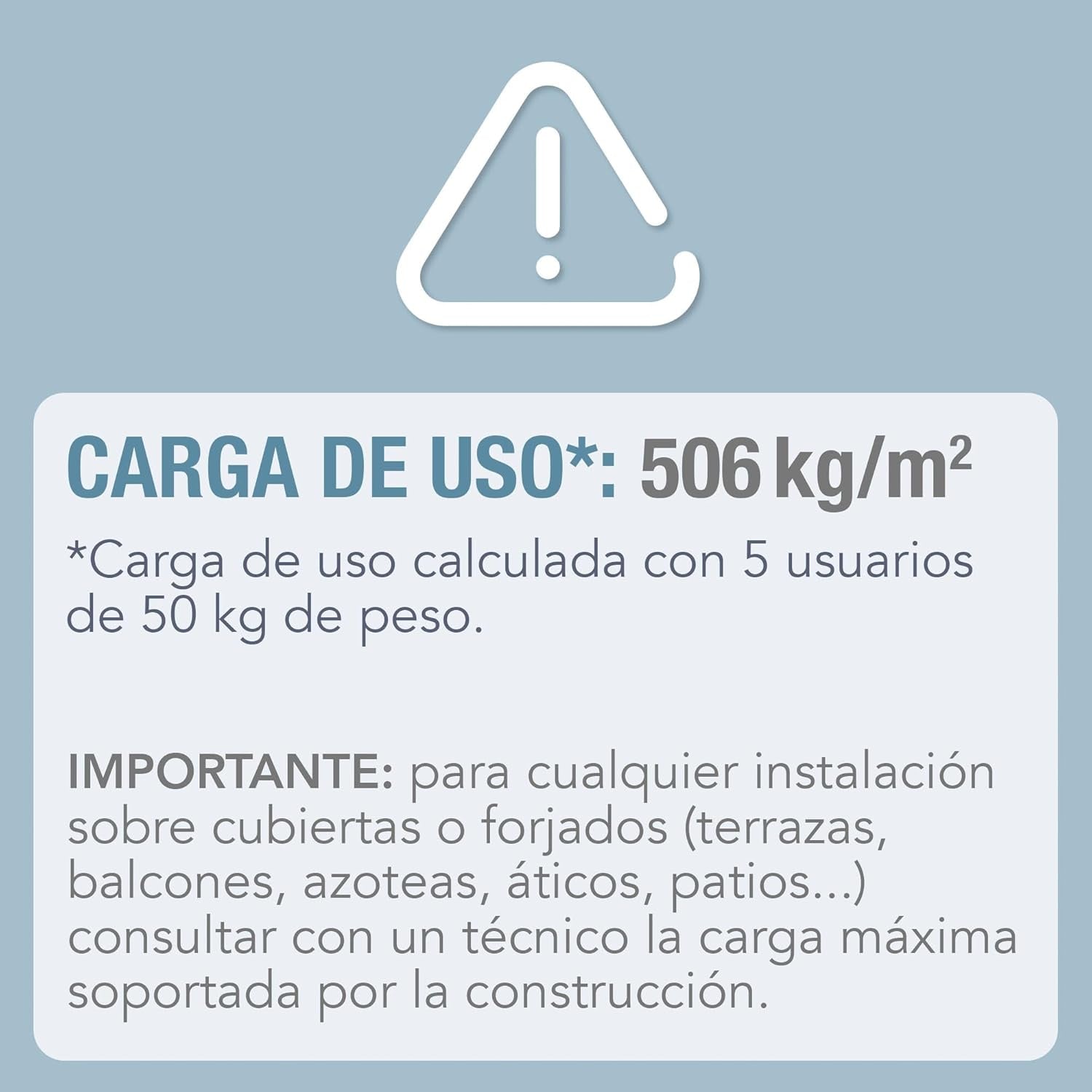 Piscina redonda desmontable gris Prism Frame 366x76cm (capacidad 6503L)