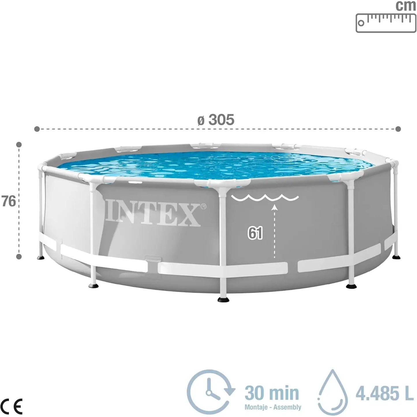 Piscina redonda desmontable Prism Frame 305x76cm (capacidad 4485L)