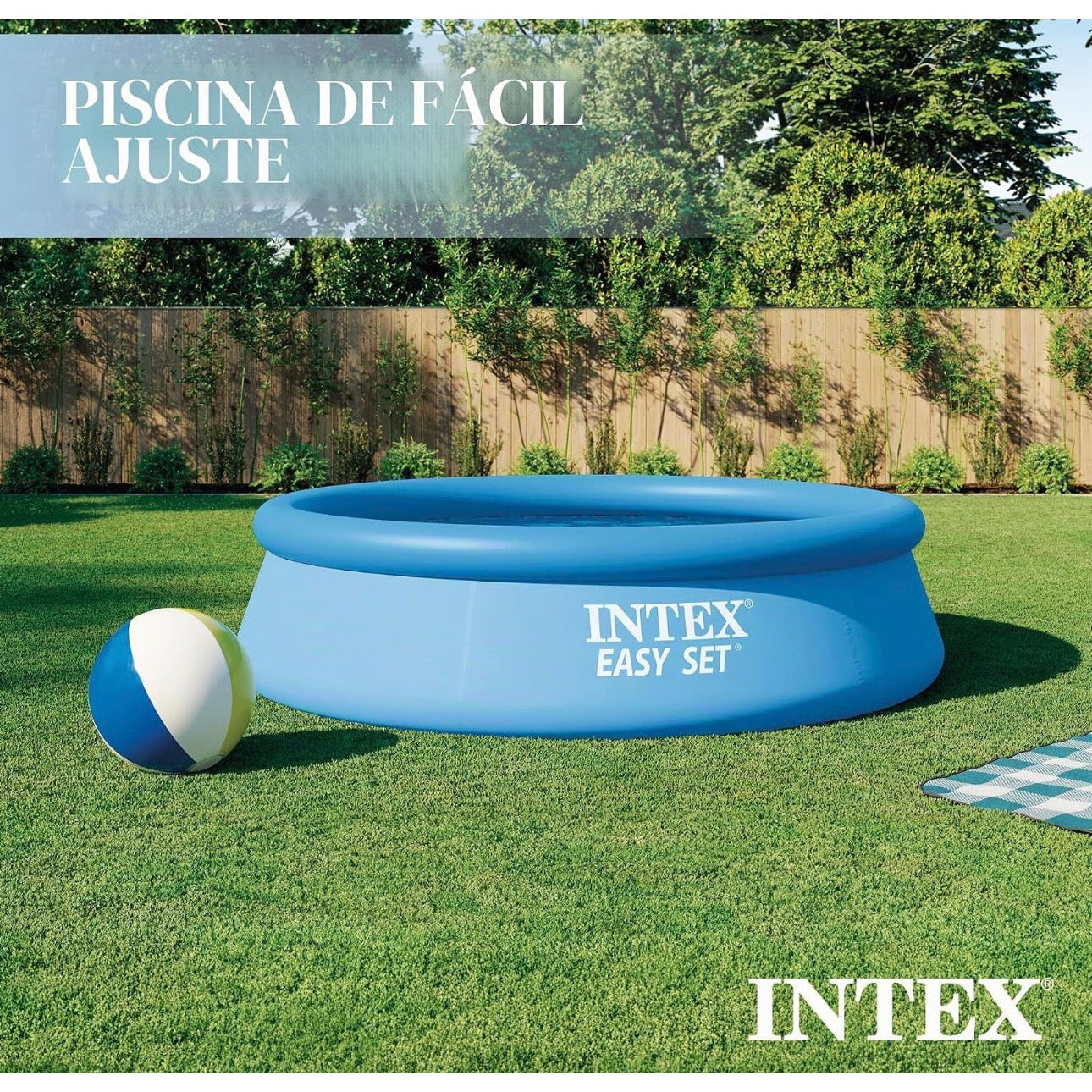 Piscina redonda Easy Set 305x76cm (capacidad 3853L)