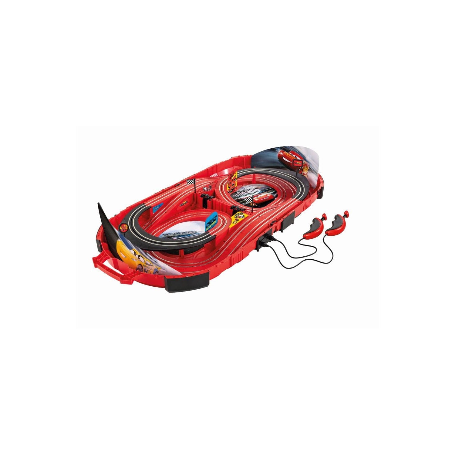 Pista carrera Cars Rayo Mcqueen Disney Pixar ’Speed Arena’ de 2,7m - Juguete
