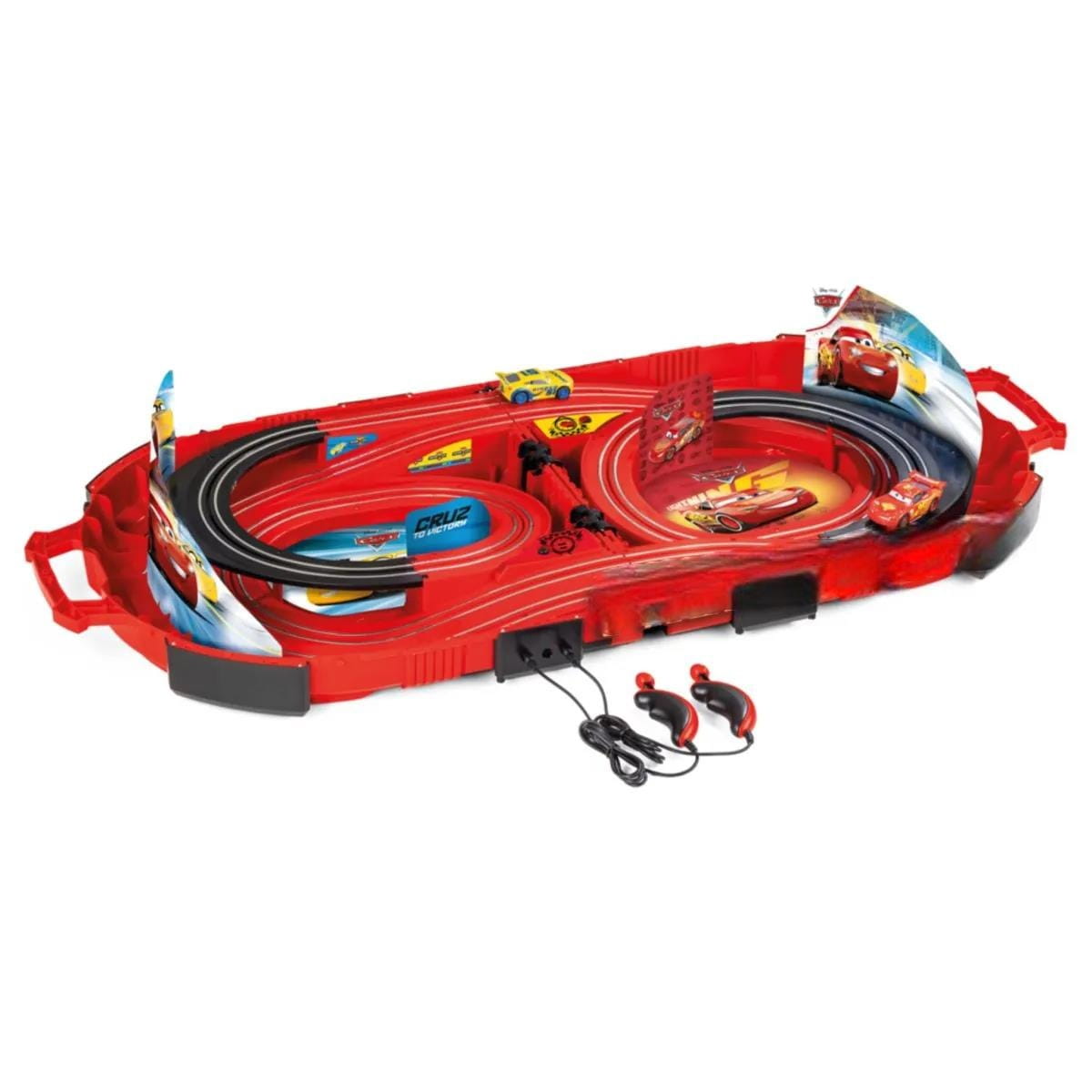 Pista carrera Cars Rayo Mcqueen Disney Pixar ’Speed Arena’ de 2,7m - Juguete