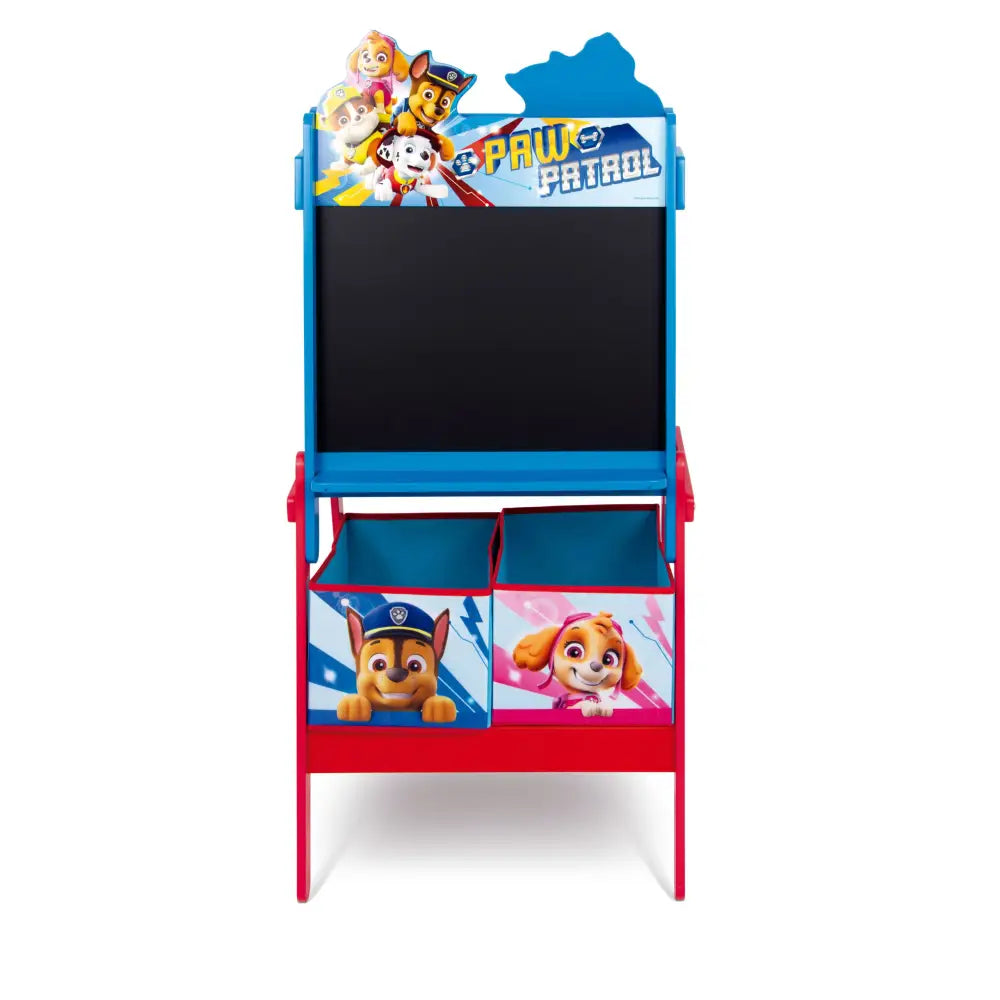 Pizarra doble con almacenaje 54X45X117CM de la Patrulla canina