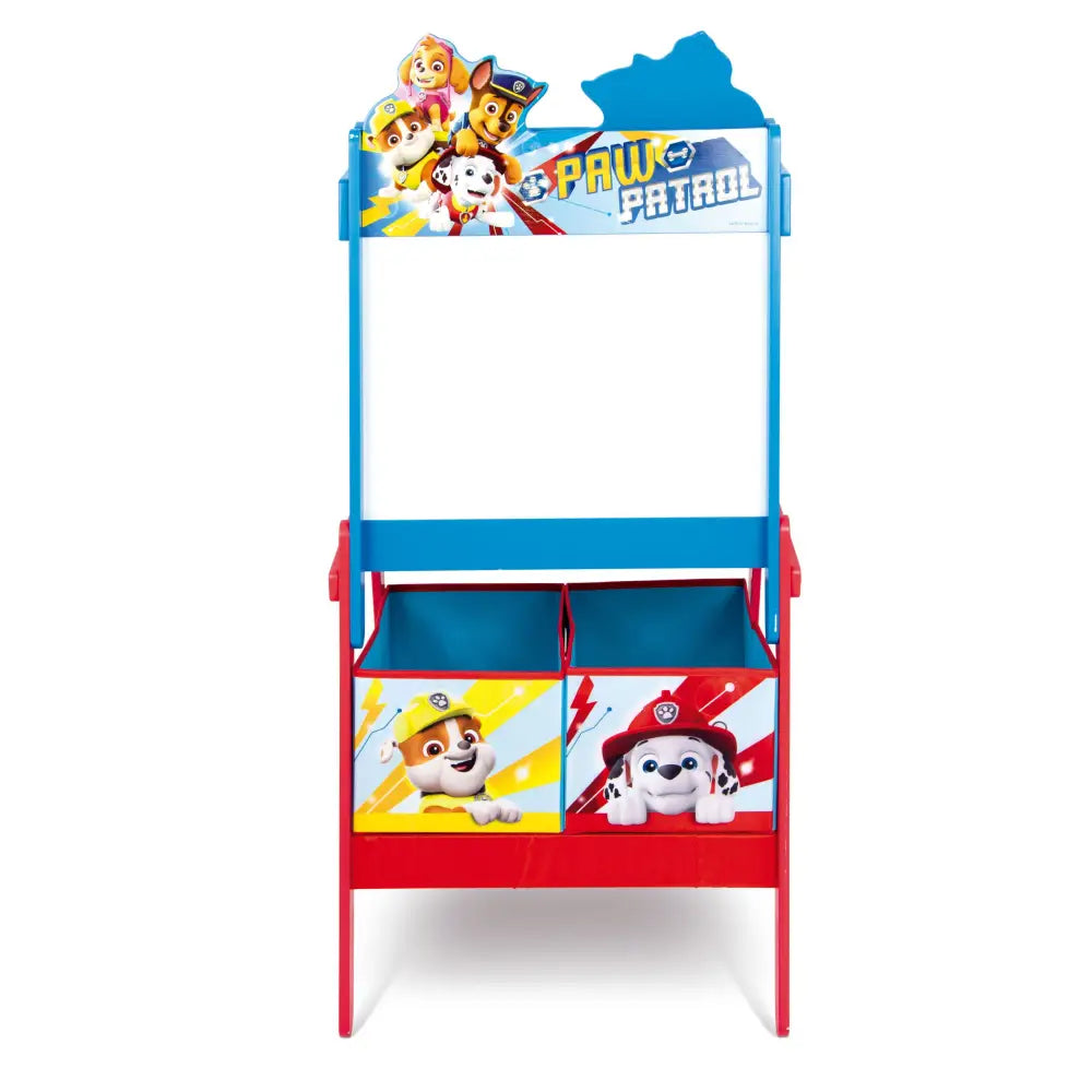 Pizarra doble con almacenaje 54X45X117CM de la Patrulla canina