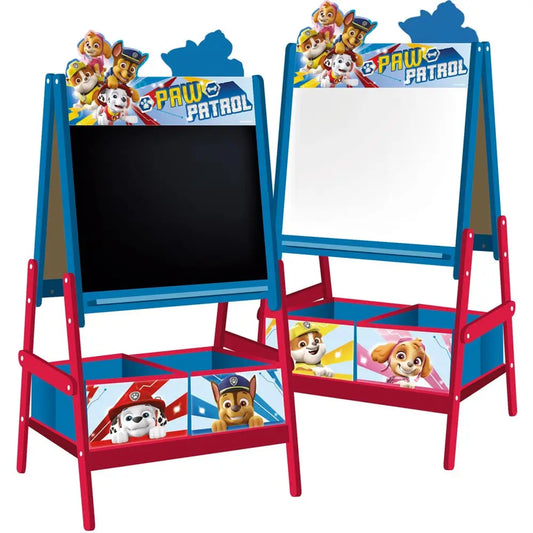 Pizarra doble con almacenaje 54X45X117CM de la Patrulla canina