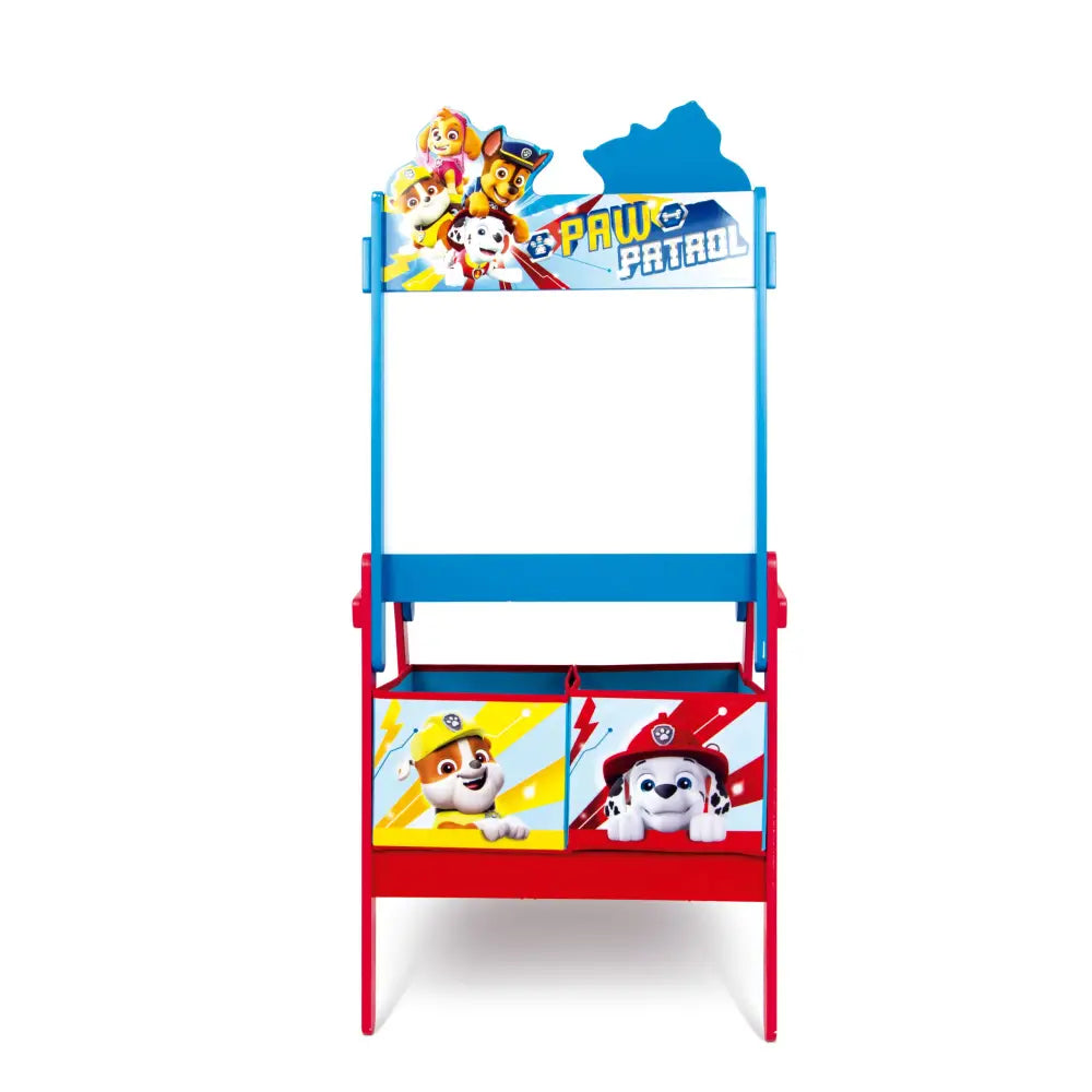 Pizarra doble con almacenaje 54X45X117CM de la Patrulla canina