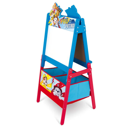 Pizarra doble con almacenaje 54X45X117CM de la Patrulla canina