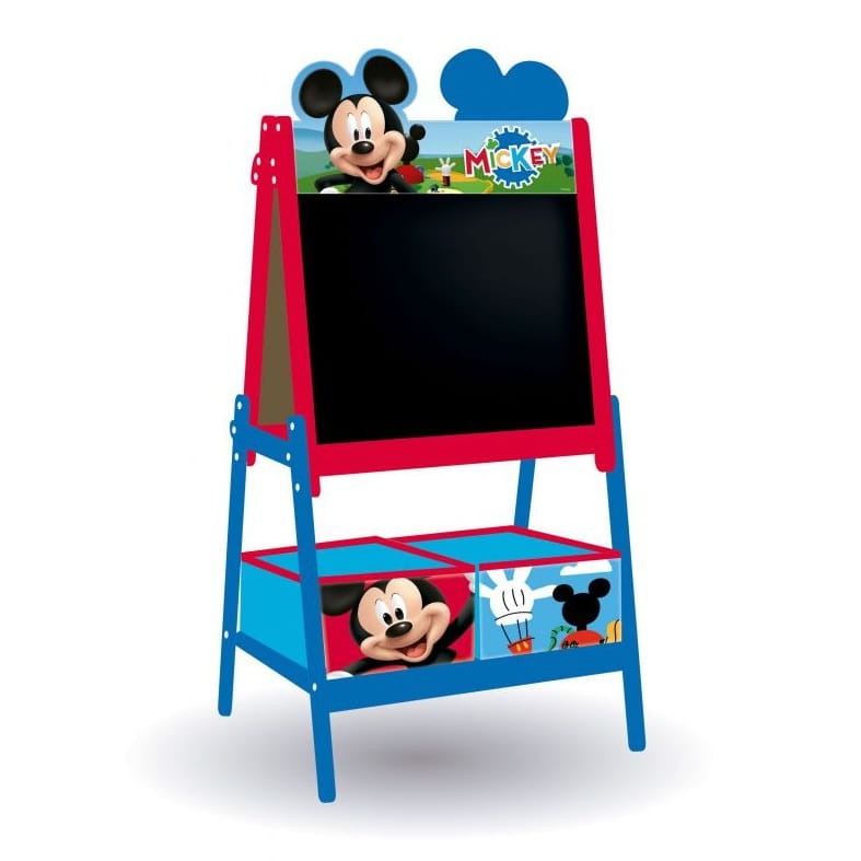Pizarra doble Mickey Mouse Disney con almacenaje 54X45X117CM