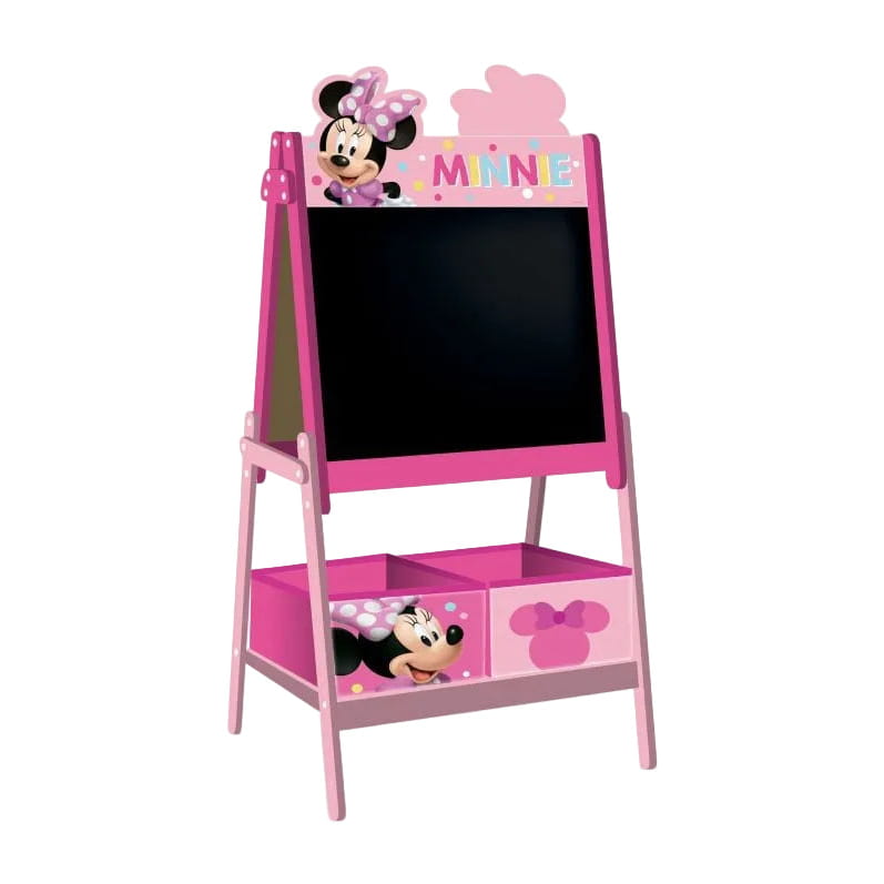 Pizarra doble Minnie Mouse Disney con almacenaje 54X45X117CM