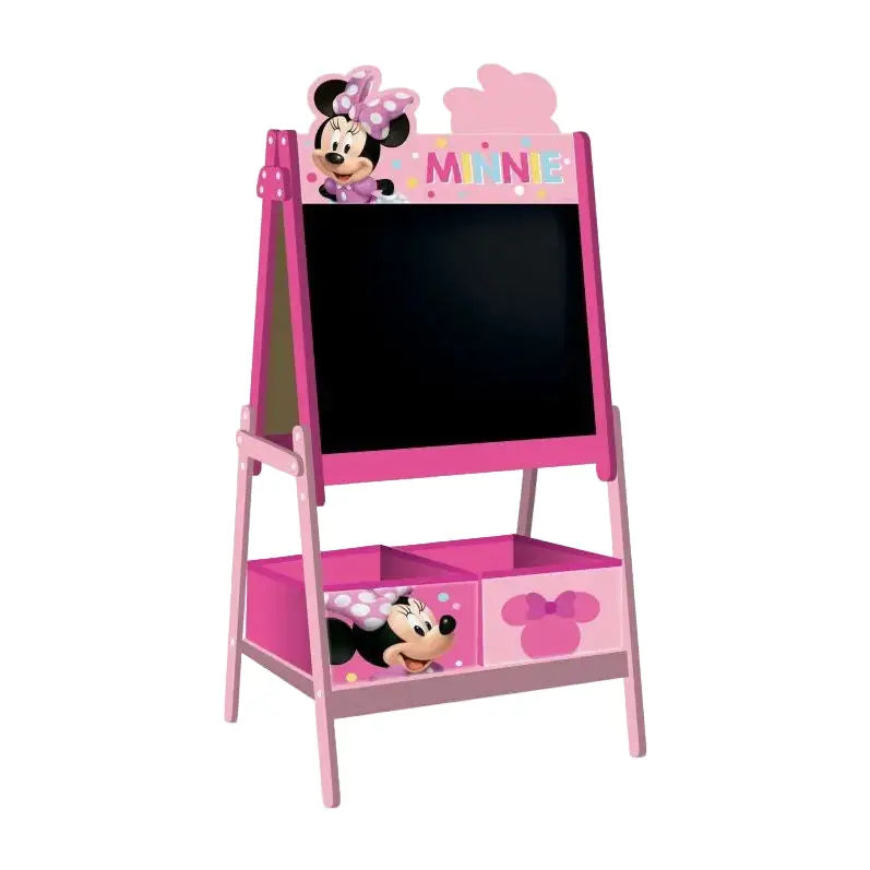 Pizarra doble Minnie Mouse Disney con almacenaje 54X45X117CM