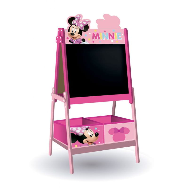 Pizarra doble Minnie Mouse Disney con almacenaje 54X45X117CM