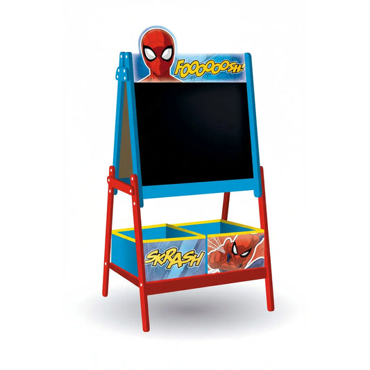 Pizarra doble Spiderman Marvel con almacenaje 54X45X117CM