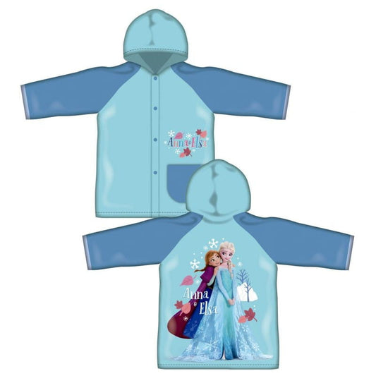 Poncho chubasquero impermeable de Frozen con capucha talla 4