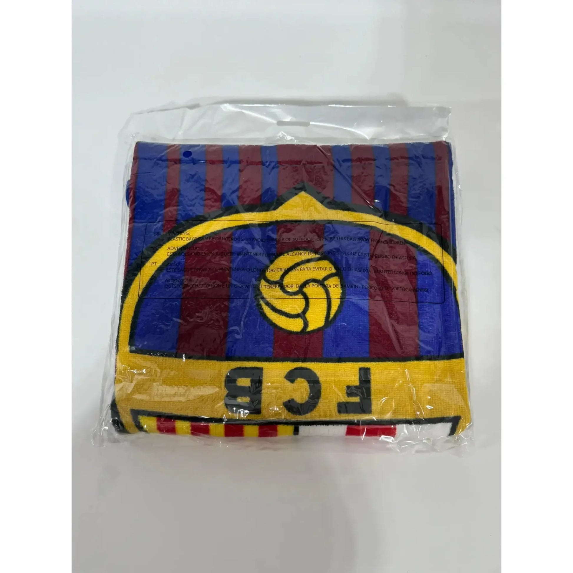 Poncho Playa Piscina FC Barcelona 55x110cm infantil de microfibra para niños Oficial - pokemon 60x130