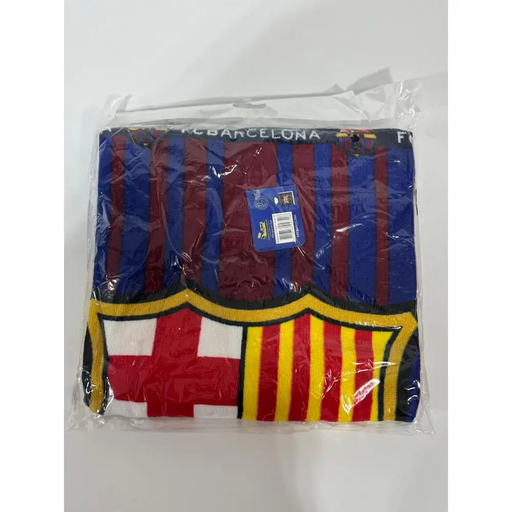 Poncho Playa Piscina FC Barcelona 55x110cm infantil de microfibra para niños Oficial pokemon 60x130