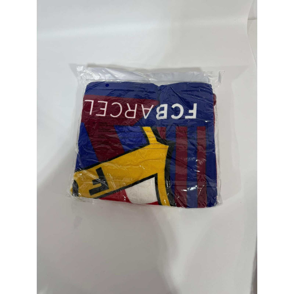 Poncho playa piscina infantil microfibra oficial fc barcelona