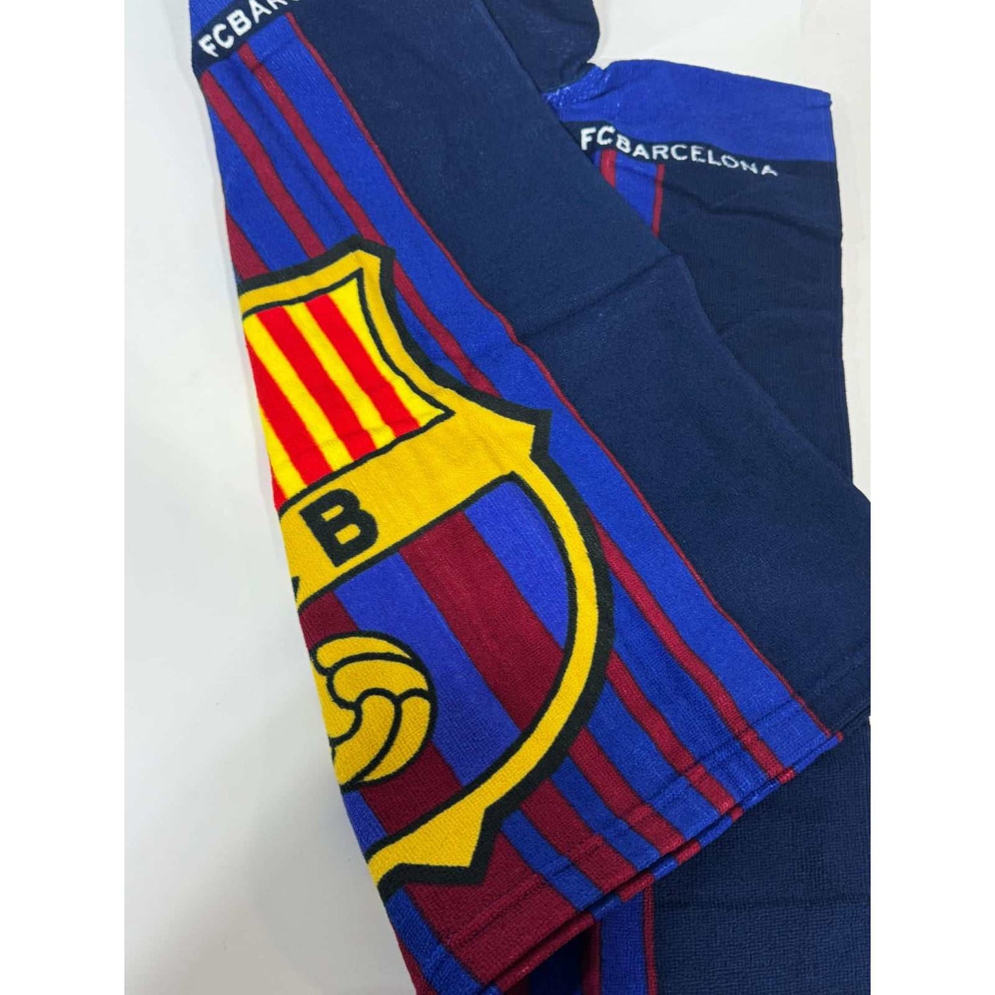 Poncho de microfibra para playa y piscina infantil FC Barcelona