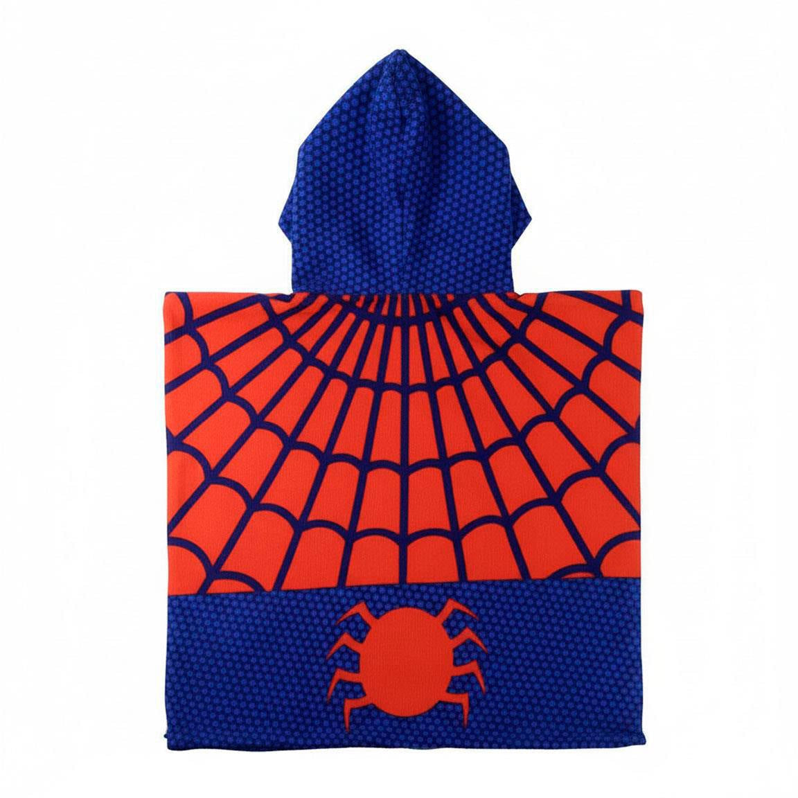 Poncho toalla infantil playa piscina Spiderman araña - poncho