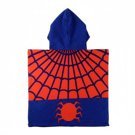 Poncho toalla infantil playa piscina Spiderman araña - poncho