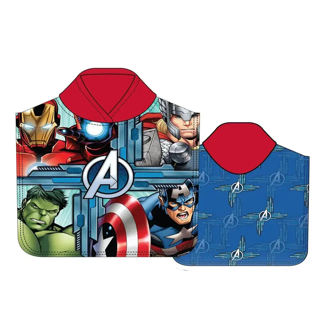 Poncho Toalla Playa Piscina infantil MARVEL AVENGERS 55X110CM