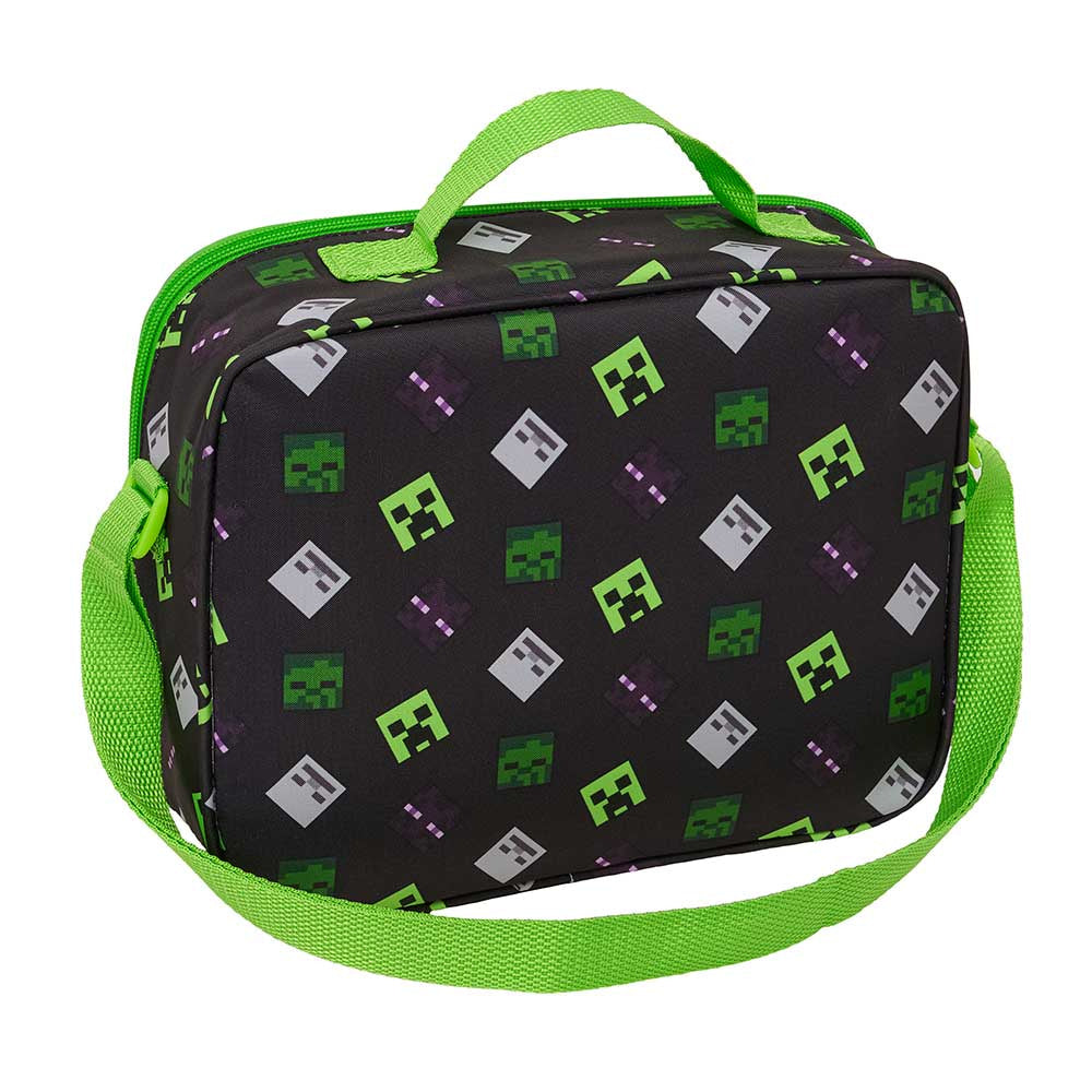 Portameriendas nevera 3D Minecraft 25x9x19cm - portameriendas