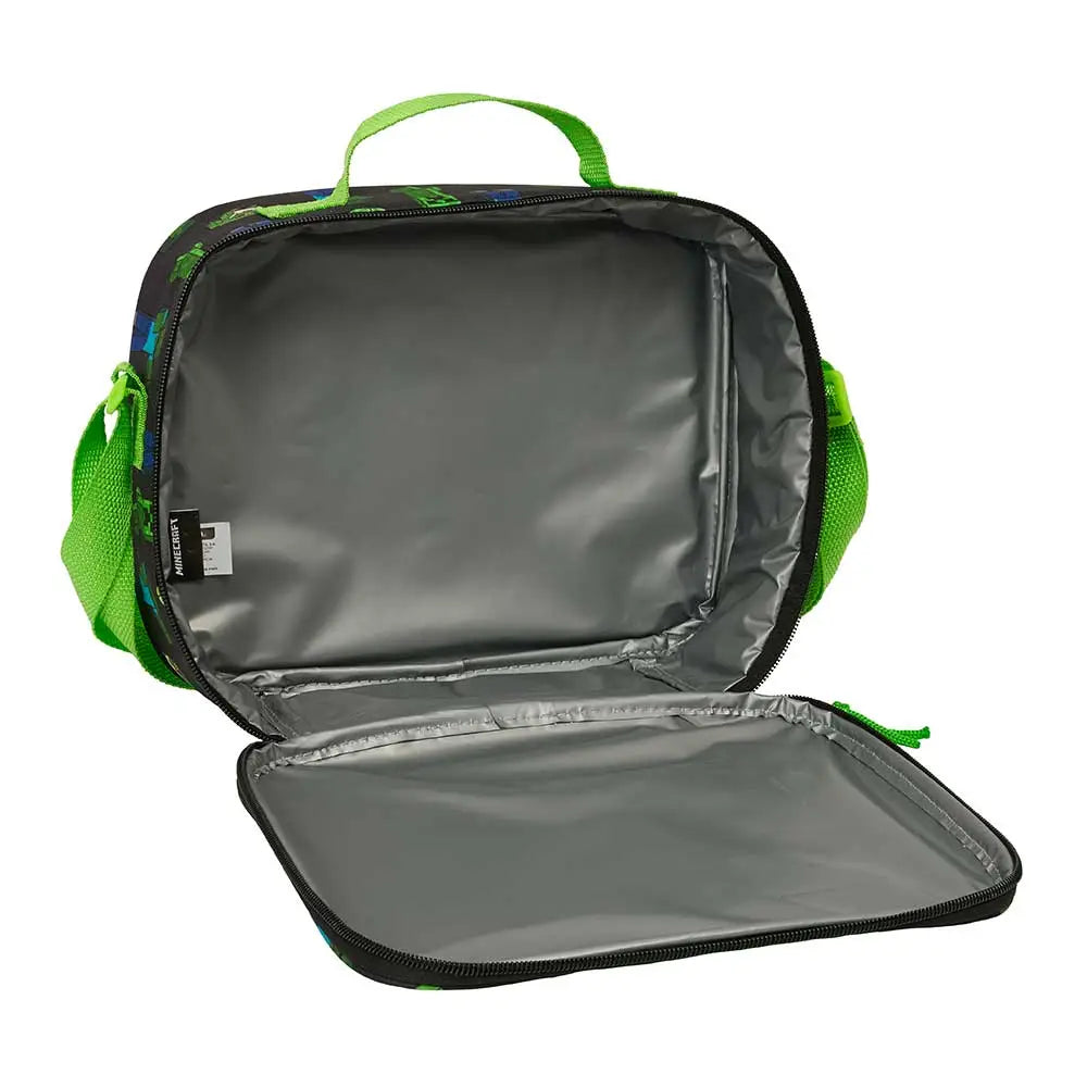 Portameriendas nevera 3D Minecraft Boom 25x9x19cm - Mochila