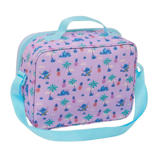 Portameriendas nevera 3D Stitch Disney azul 25x9x19cm - portameriendas