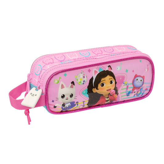 Portatodo estuche doble Gabby´s Dollhouse ’Party’ 21x6x8cm