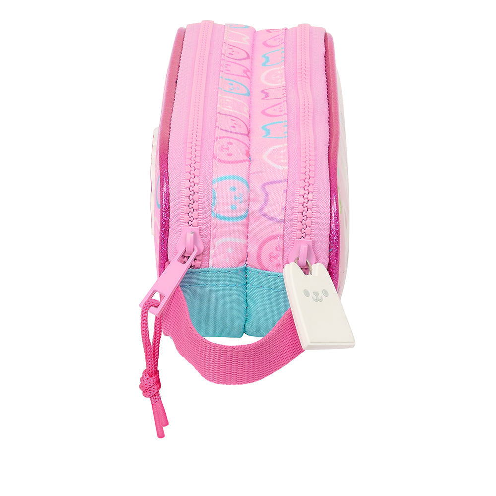 Portatodo estuche doble Gabby´s Dollhouse ’Party’ 21x6x8cm