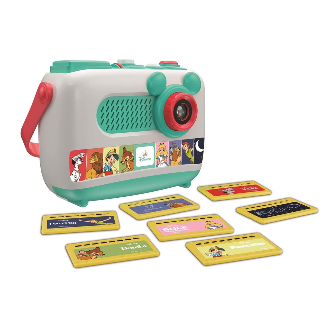 Proyector de cuentos Disney Storyteller (Stitch Minnie Princesas y Cars)