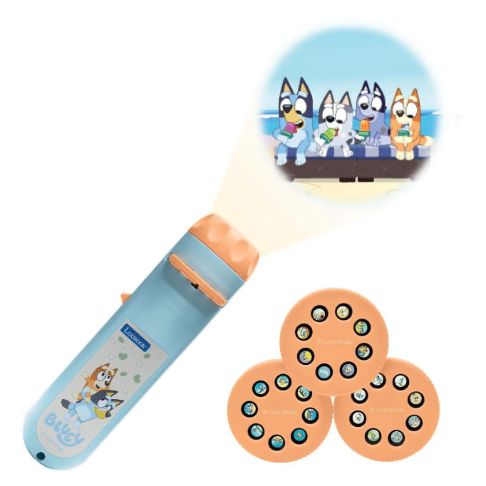 Proyector de historias y linterna Bluey - Juguete