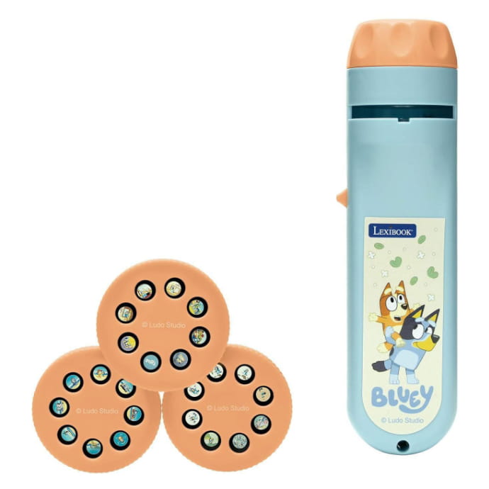 Proyector de historias y linterna Bluey - Juguete