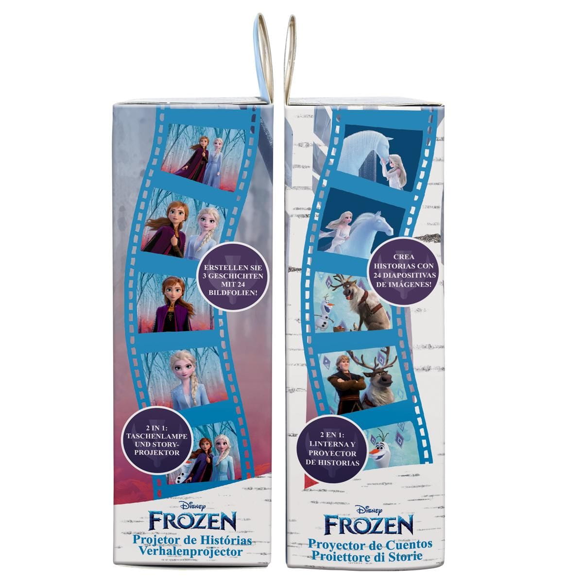 Proyector de historias y linterna Frozen Disney - Juguete