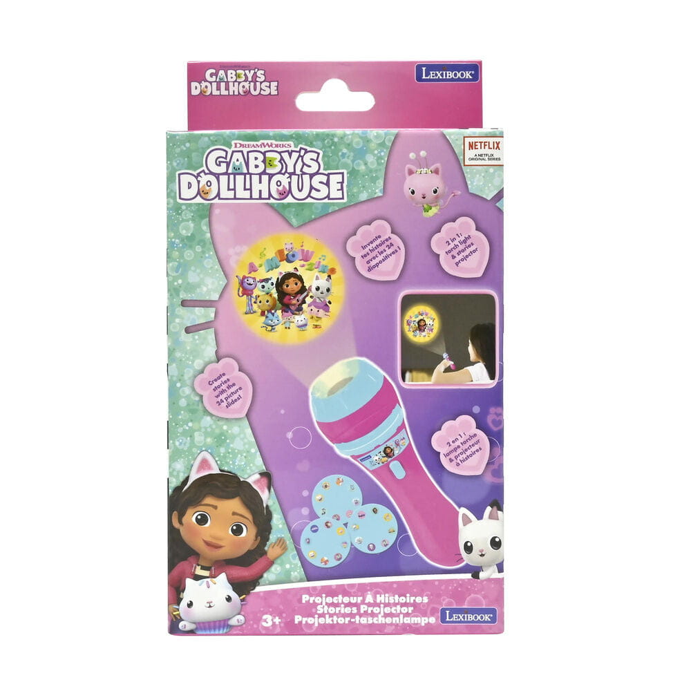Proyector de historias y linterna Gabby´s Dollhouse - Juguete