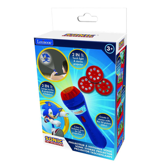 Proyector de historias y linterna Sonic The Hedgehog - Juguete