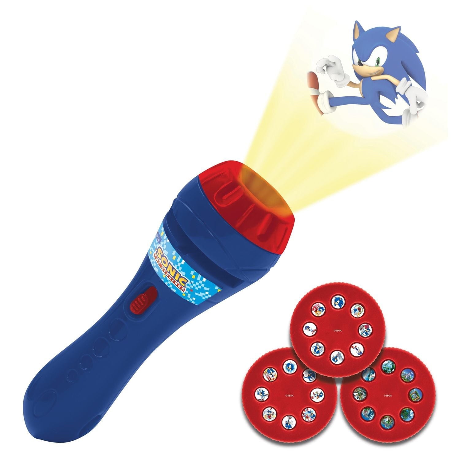 Proyector de historias y linterna Sonic The Hedgehog - Juguete