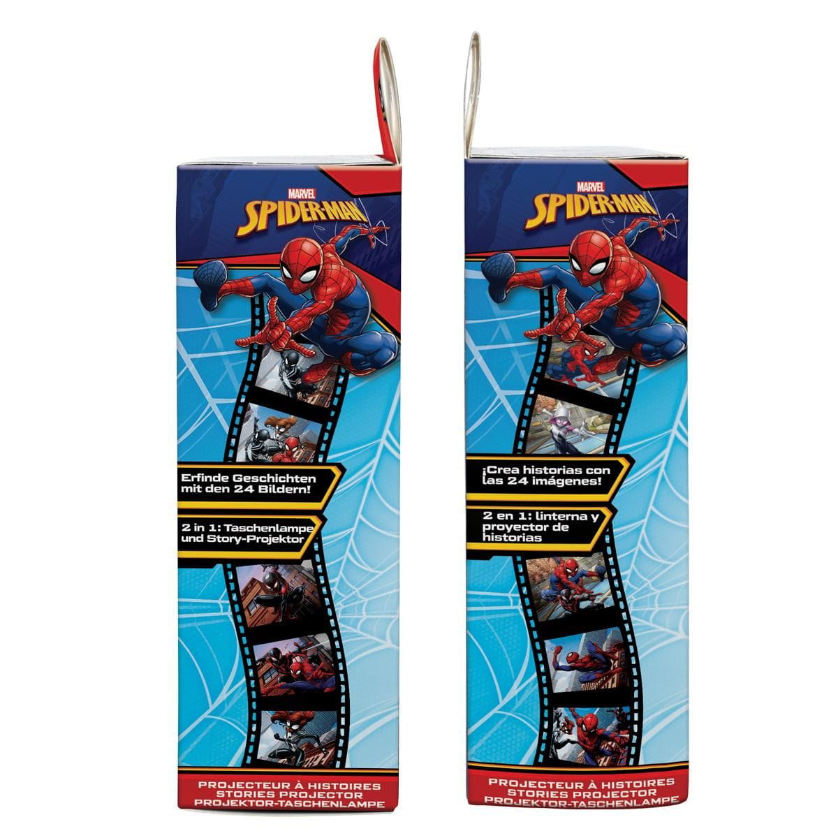 Proyector de historias y linterna Spiderman Marvel - Juguete