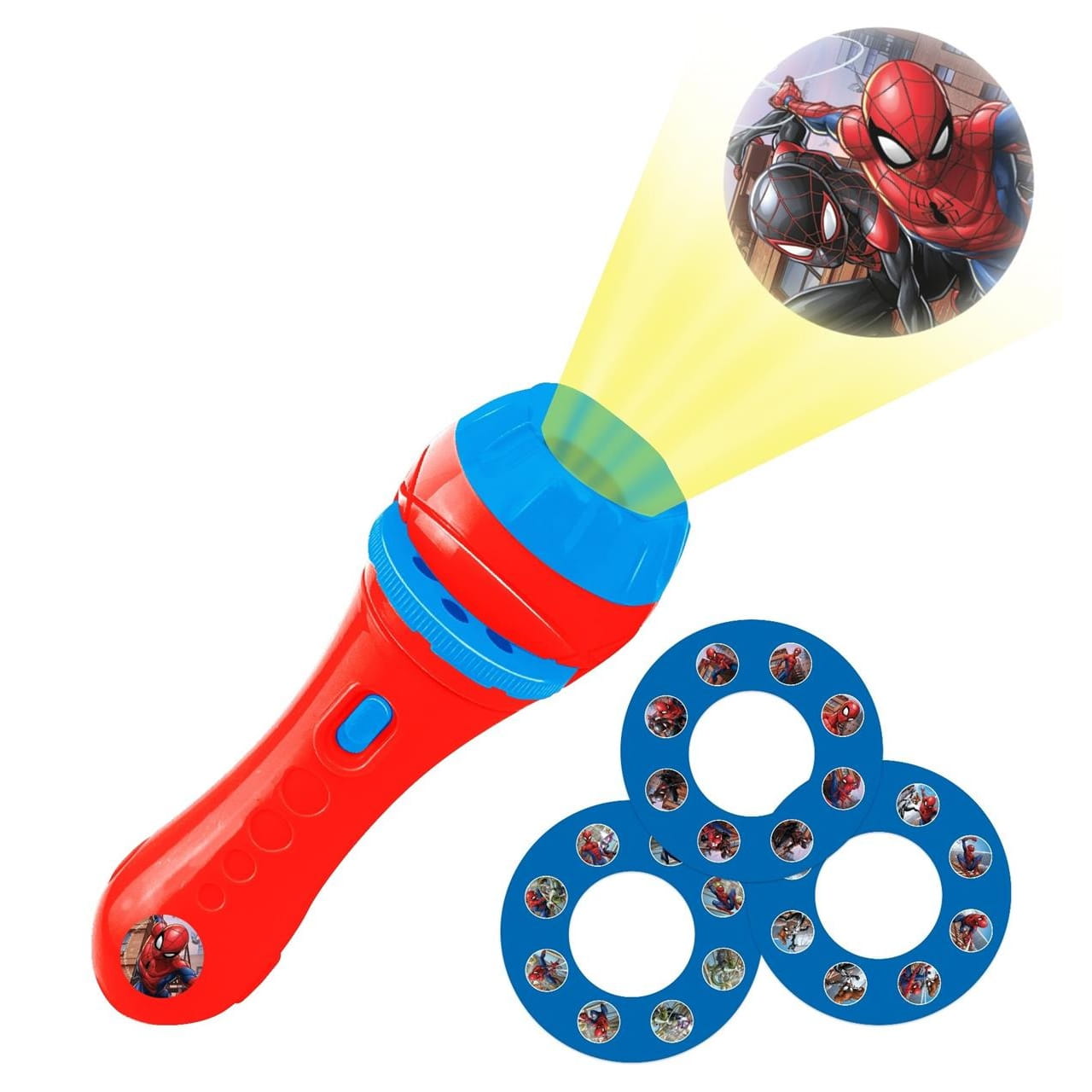 Proyector de historias y linterna Spiderman Marvel - Juguete