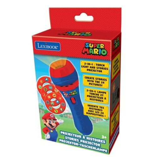 Proyector de historias y linterna Super Mario Bros - Juguete