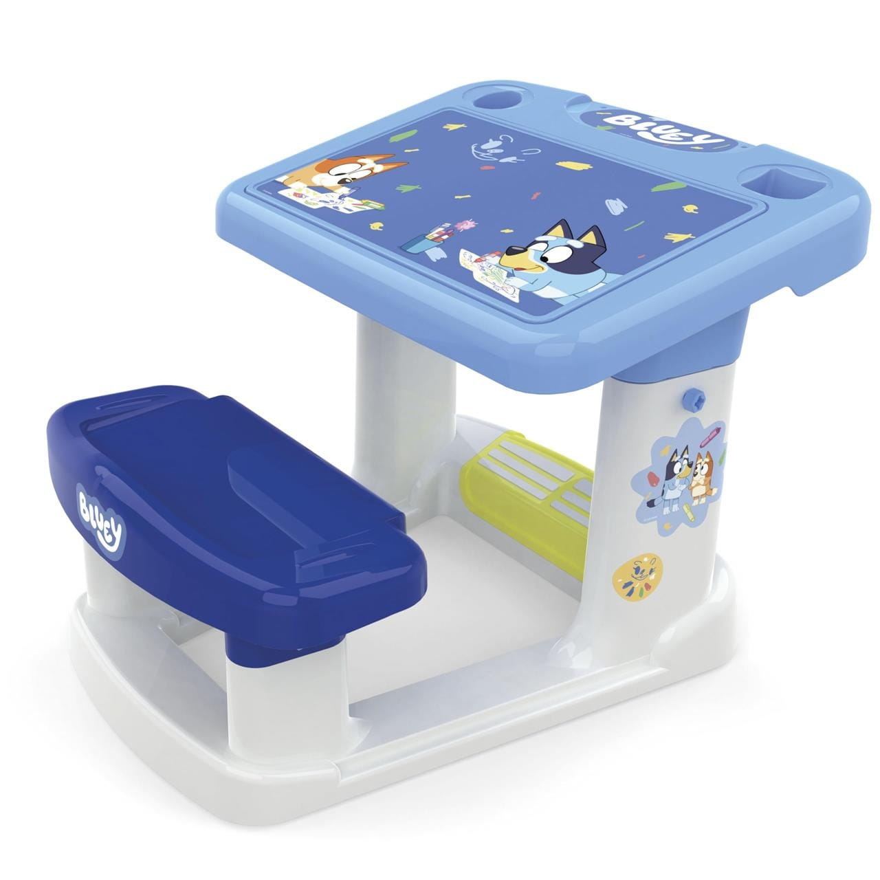 Pupitre con banco Bluey Disney de 57x73x49cm